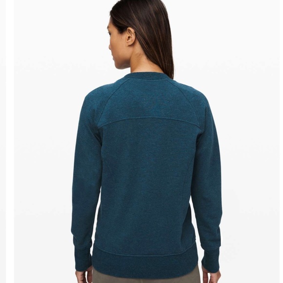 Lululemon Scuba Crew in Heather Night Diver - Picture 2 of 10